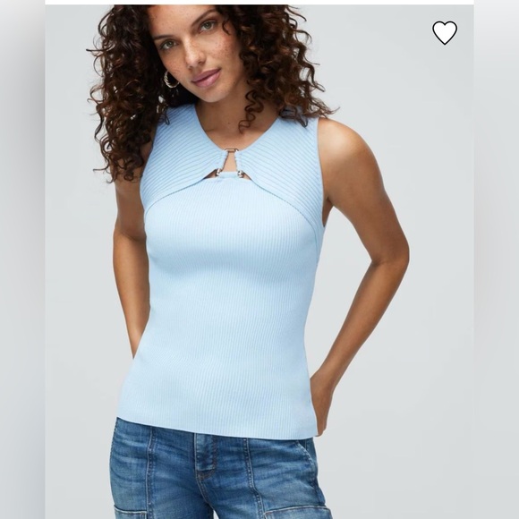 WHBM Sleeveless Hardware Tank - Picture 1 of 9